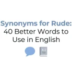 synonyms for rude