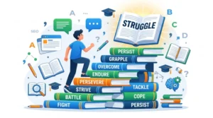 synonyms for struggle