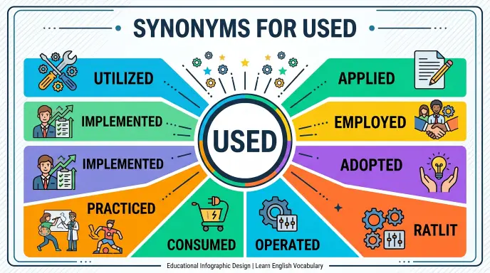 synonyms for used