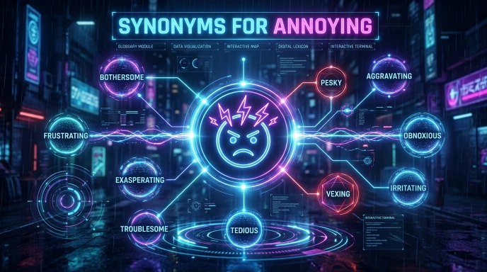 Synonyms for Annoying 