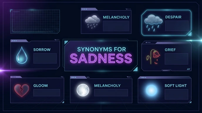 synonyms for sadness