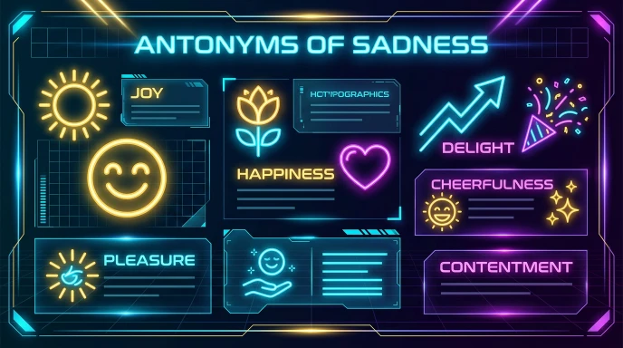 Antonyms of Sadness
