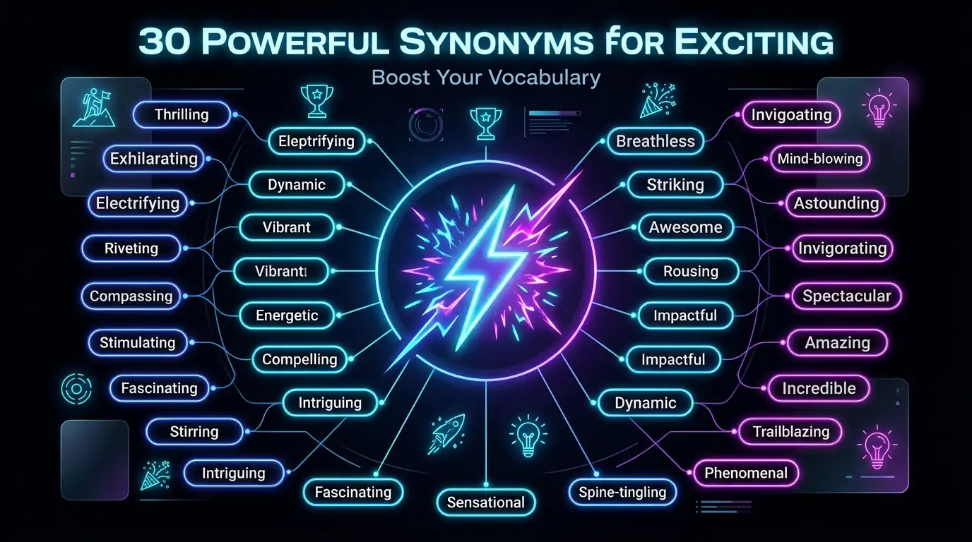 synonyms for exciting