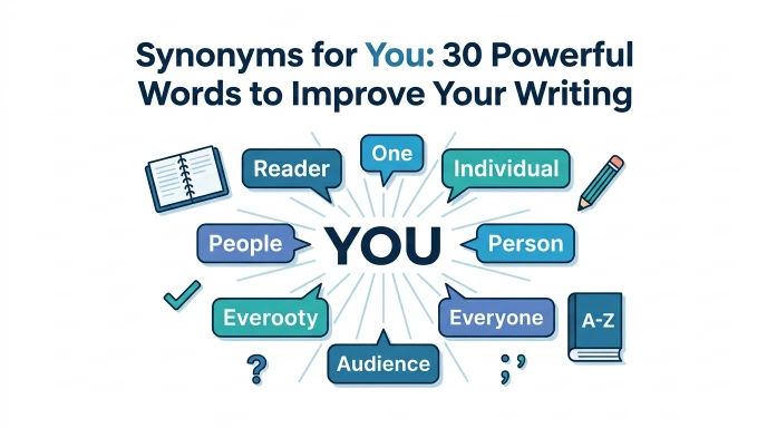 synonyms for you