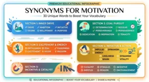 Synonyms for Motivation 30 Words to Boost Vocabulary