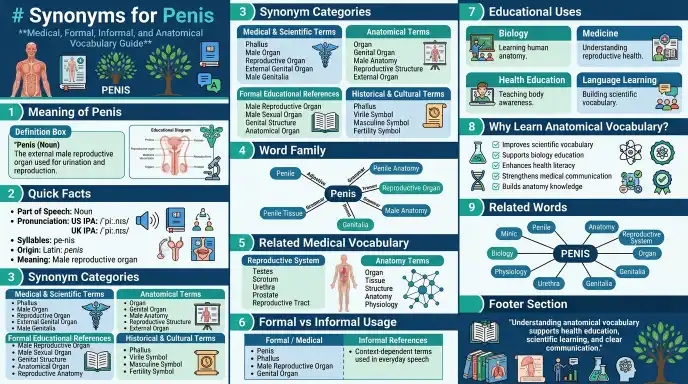 synonyms for penis