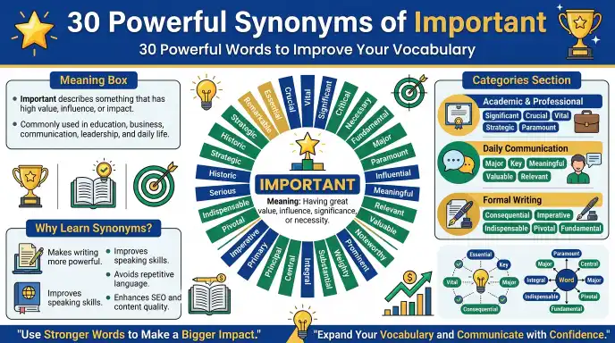 synonyms of important