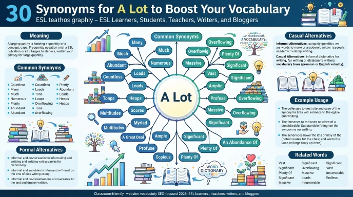 synonyms for alot