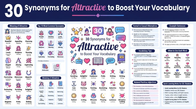 synonyms for attractive