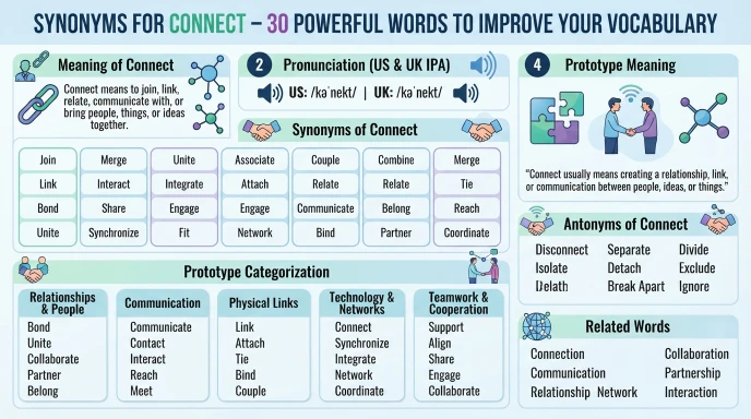 synonyms for connect