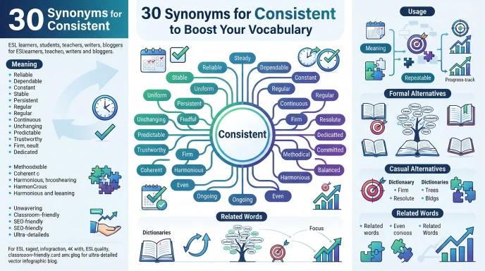 synonyms for consistent