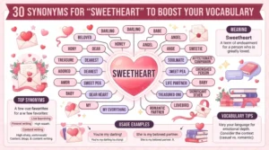 synonyms for sweetheart